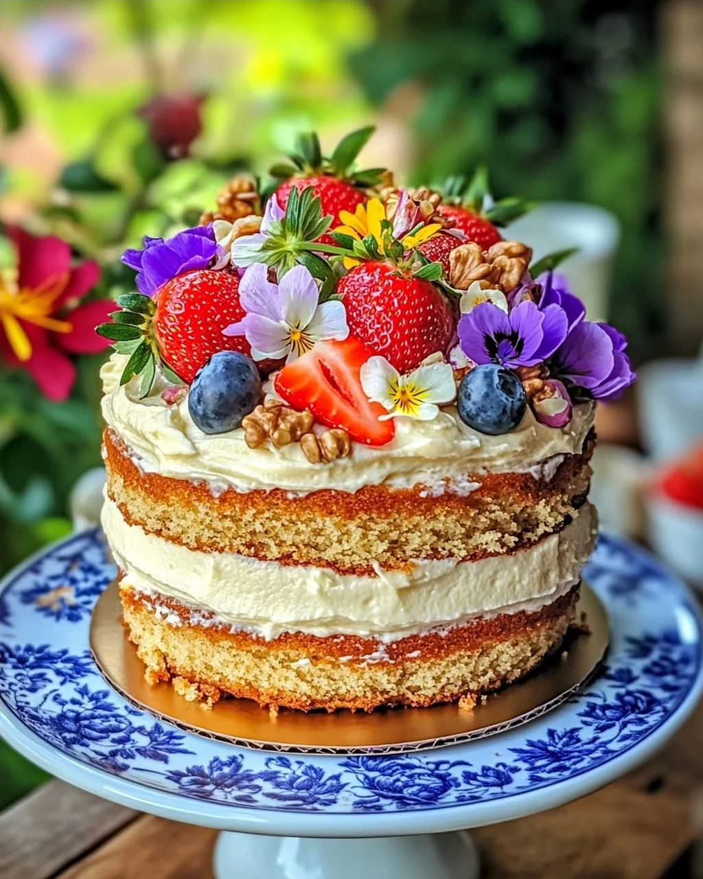 Ahorn-Walnuss-Kuchen für den perfekten Frühling