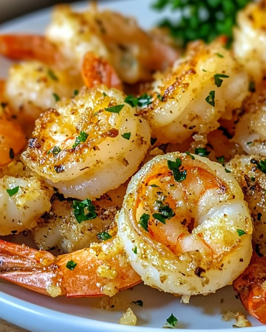 Air Fryer Knoblauch Parmesan Garnelen