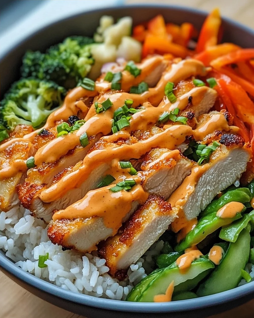 Bang Bang Chicken Bowl: Geschmacksexplosion, einfach kochen!