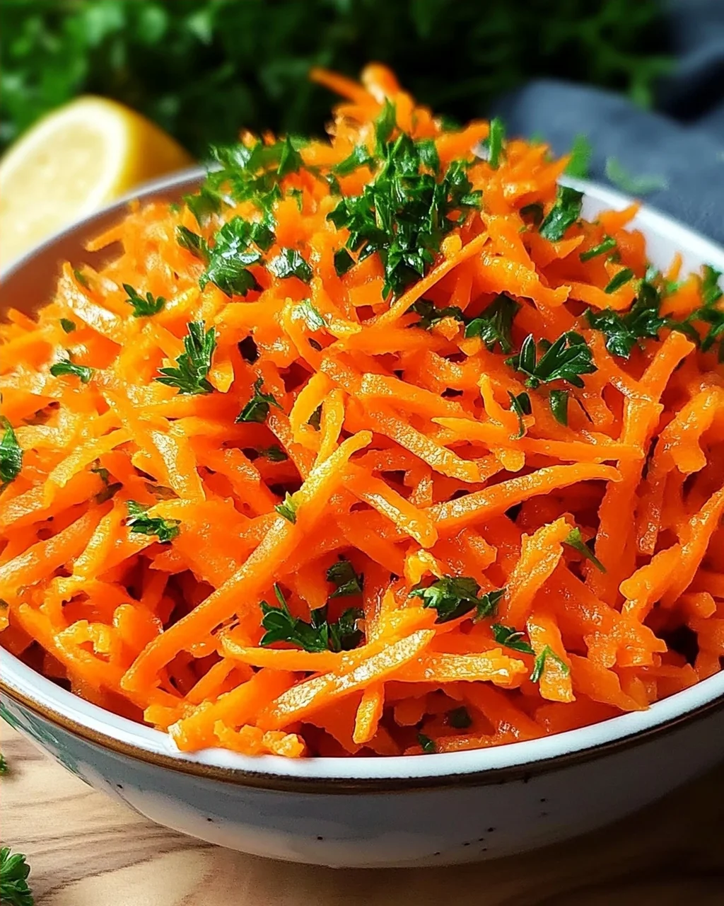 Gesunder Karottensalat