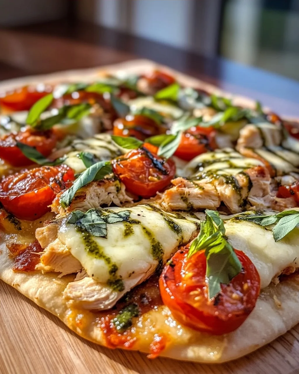 Gordon Ramsays Hähnchen-Fladenbrot-Pizza