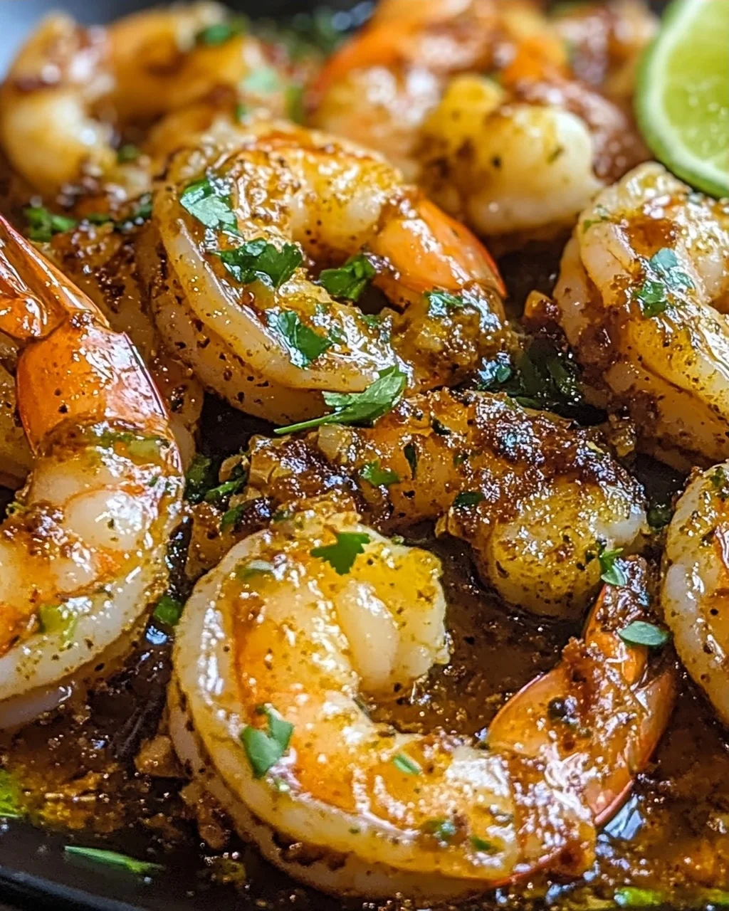 Hatch-Chili geräucherte Garnelen mit Knoblauchbutter