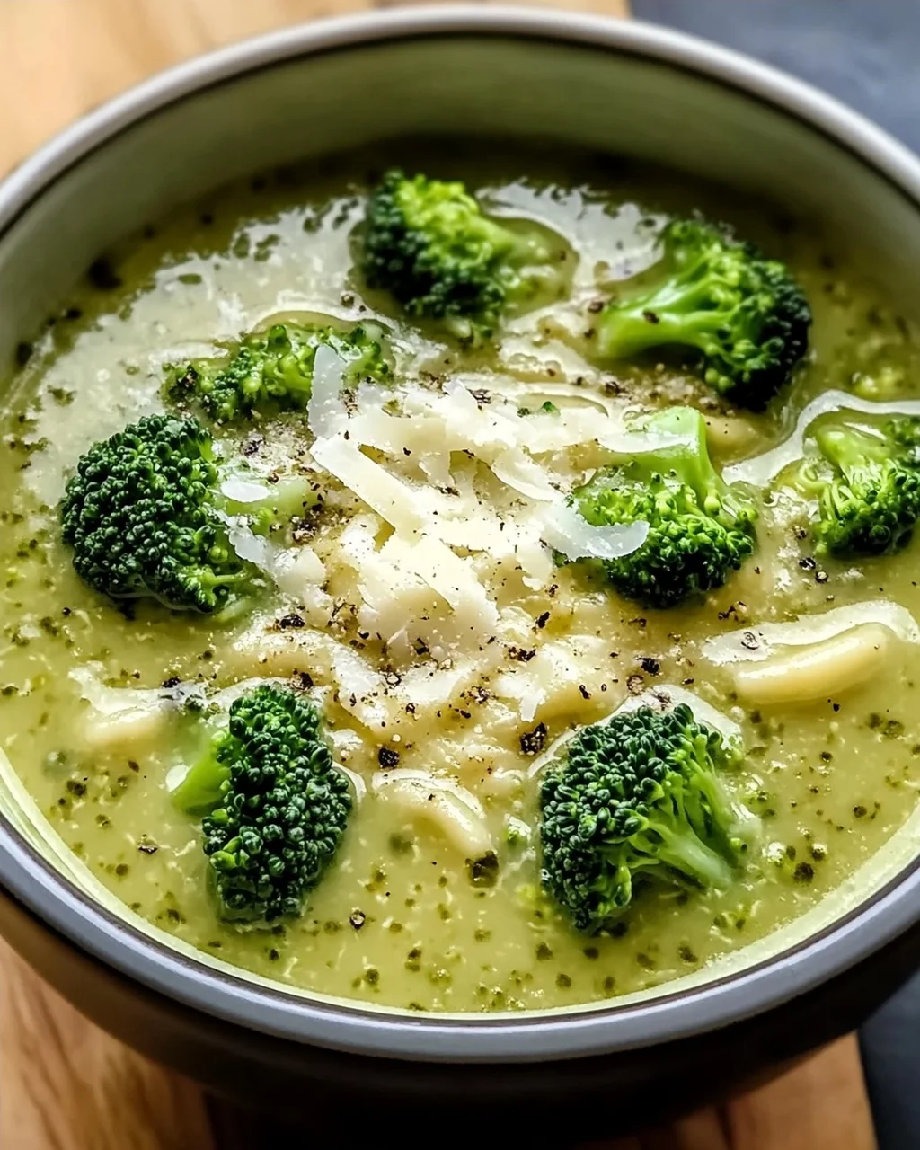 Italienische Brokkolisuppe für gemütliche Abende