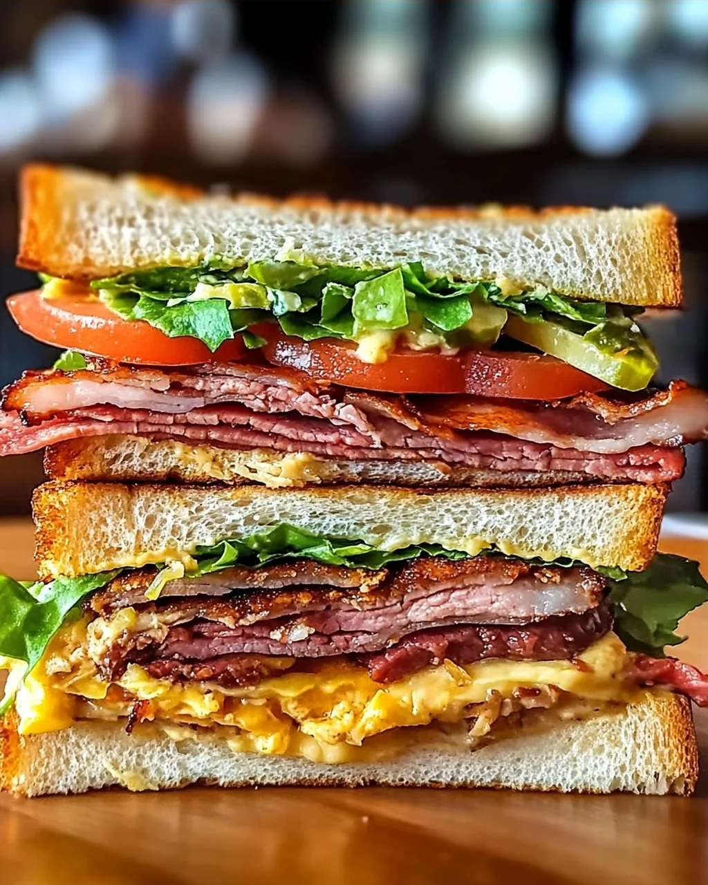 Leckeres Cowboy Club Sandwich: Herzhaft und einfach selbstgemacht!