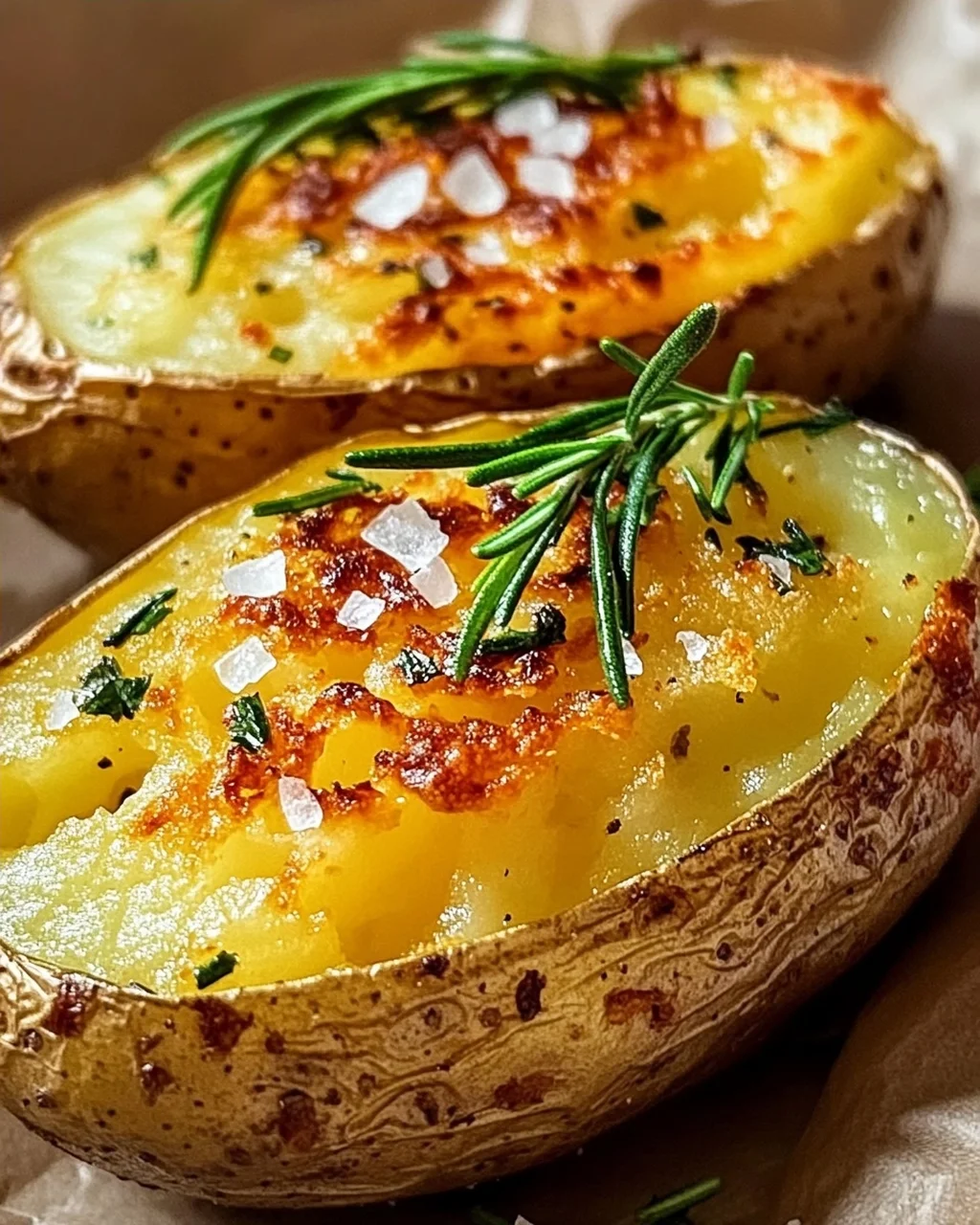 Ofenkartoffel aus der Heißluftfritteuse