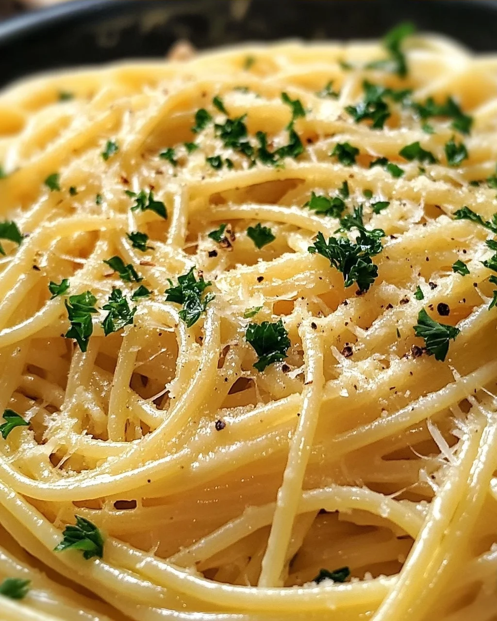 One Pot Knoblauch Käse Pasta