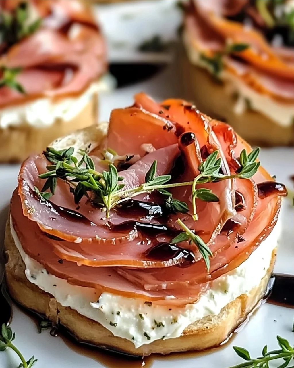 Schöne Prosciutto-Rose für festliche Anlässe