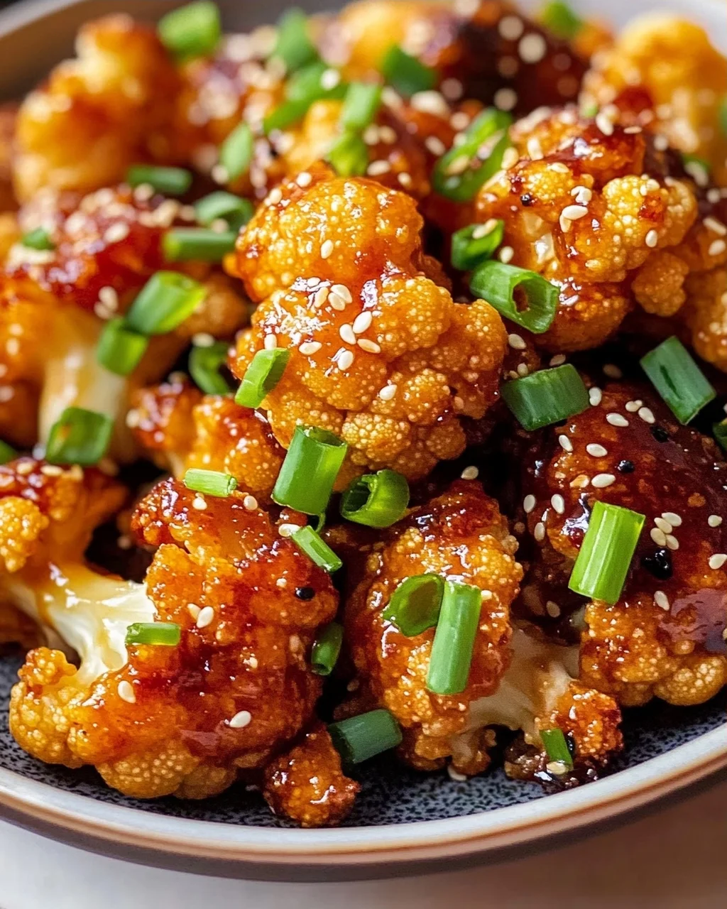 Sticky Sesame Cauliflower