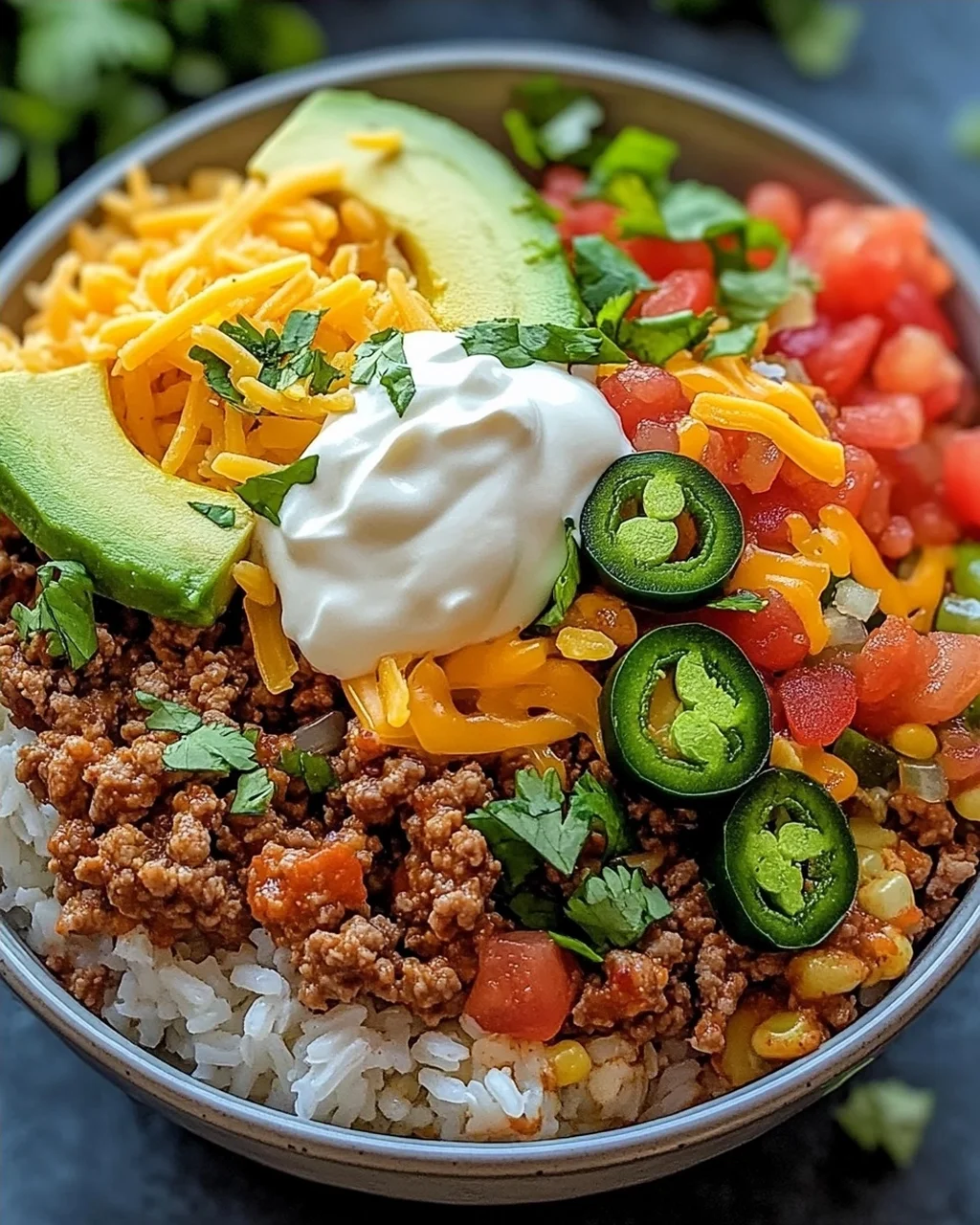 Taco Rice Bowl
