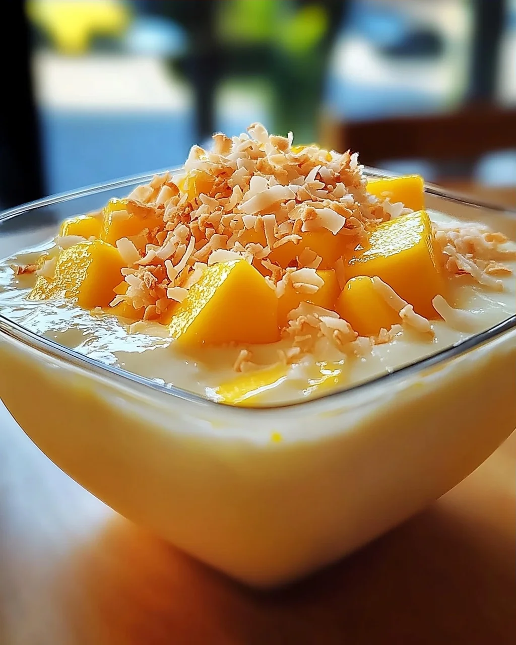 Thailändischer Kokosnuss-Pudding: Cremig und Lecker
