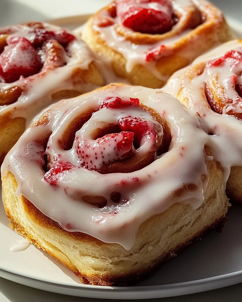 Verführerische Erdbeer-Zimtschnecken: Dein süßes Highlight!