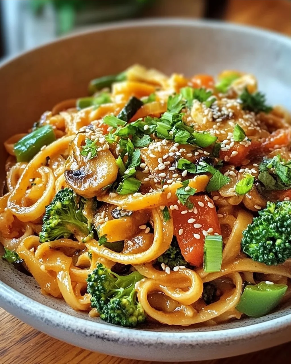 Würzige Miso Pasta