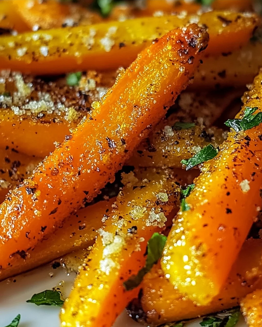 Zerschlagene Karotten: Knusprig und Gesund genießen