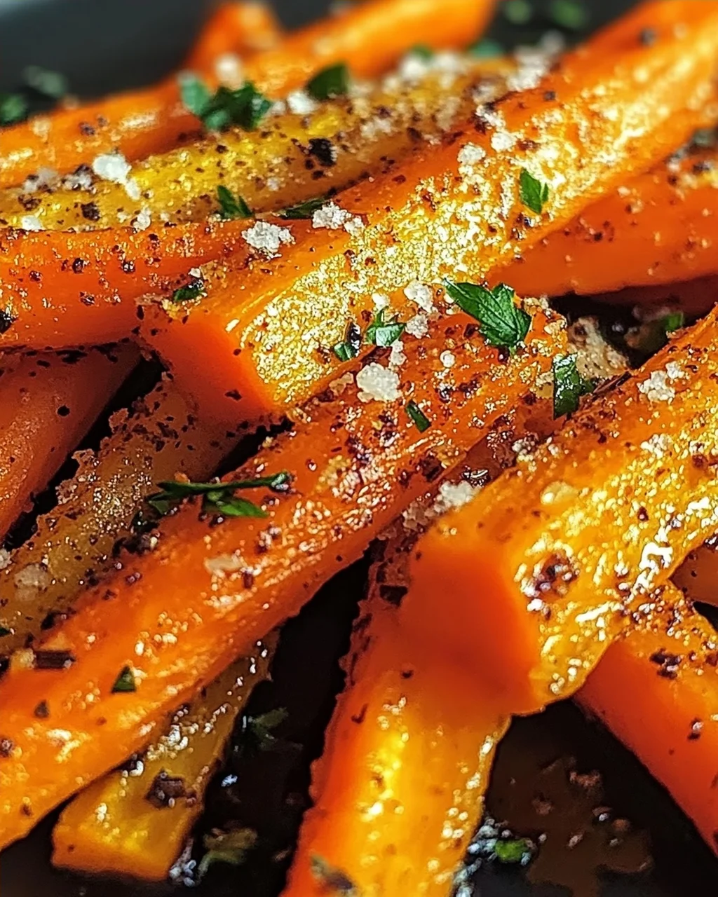 Zerschlagene Karotten: Knusprig und Gesund genießen